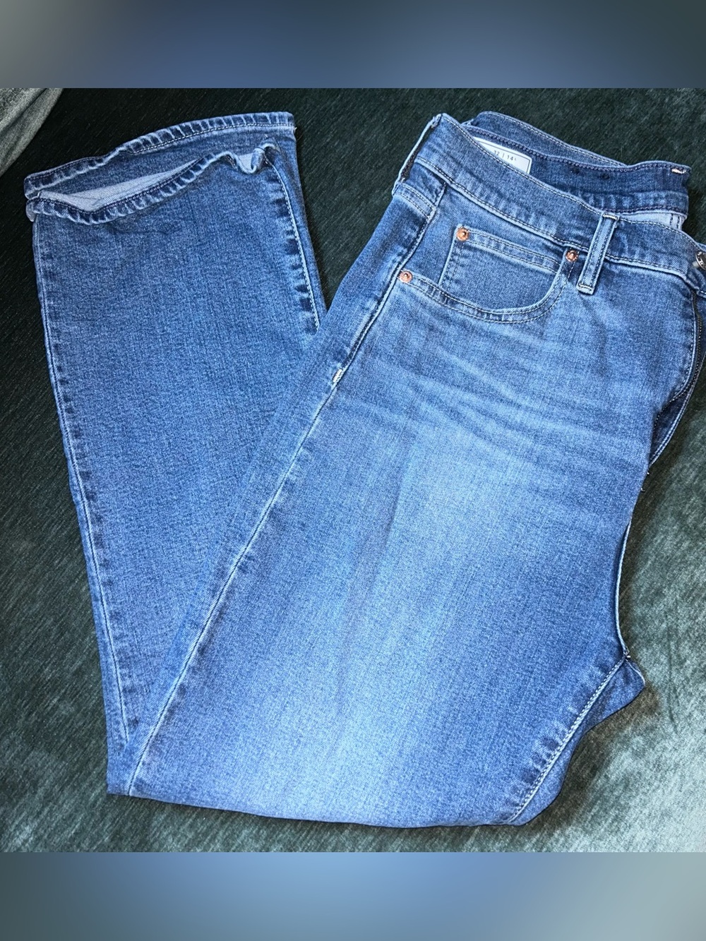GAP Women’s Kick Fit High Rise Blue Stretch Jeans